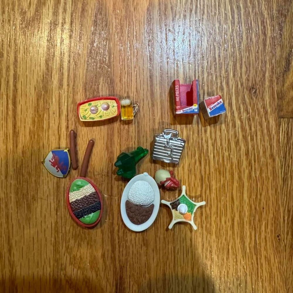 Assorted Miniature Toy Accessories Lot